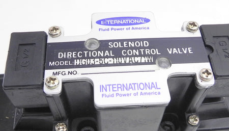 International Directional Control Valve DG08-6C-T - Advance Operations