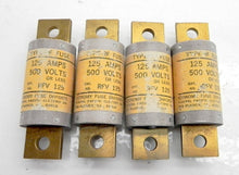 Load image into Gallery viewer, Federal Pacific Fuse RFV 125 (Lot of 4) - Advance Operations
