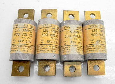 Federal Pacific Fuse RFV 125 (Lot of 4) - Advance Operations