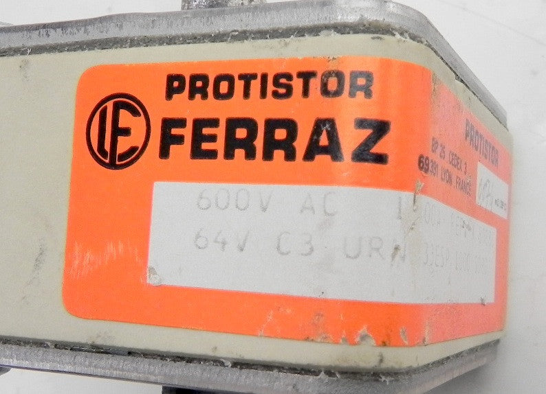 Ferraz Protistor Fuse X80888 33 ESP 600V 1000A - Advance Operations