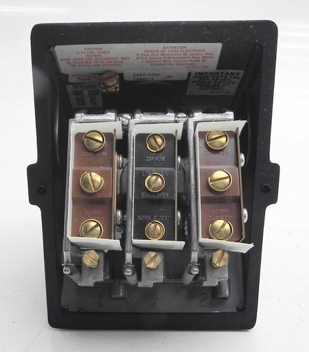 United Electric Pressure Switch J403 Model 146 - Advance Operations