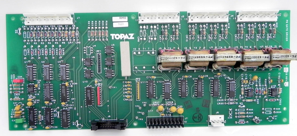 Topaz P6 Gate Driver Board PCBA 09040-0305 - Advance Operations