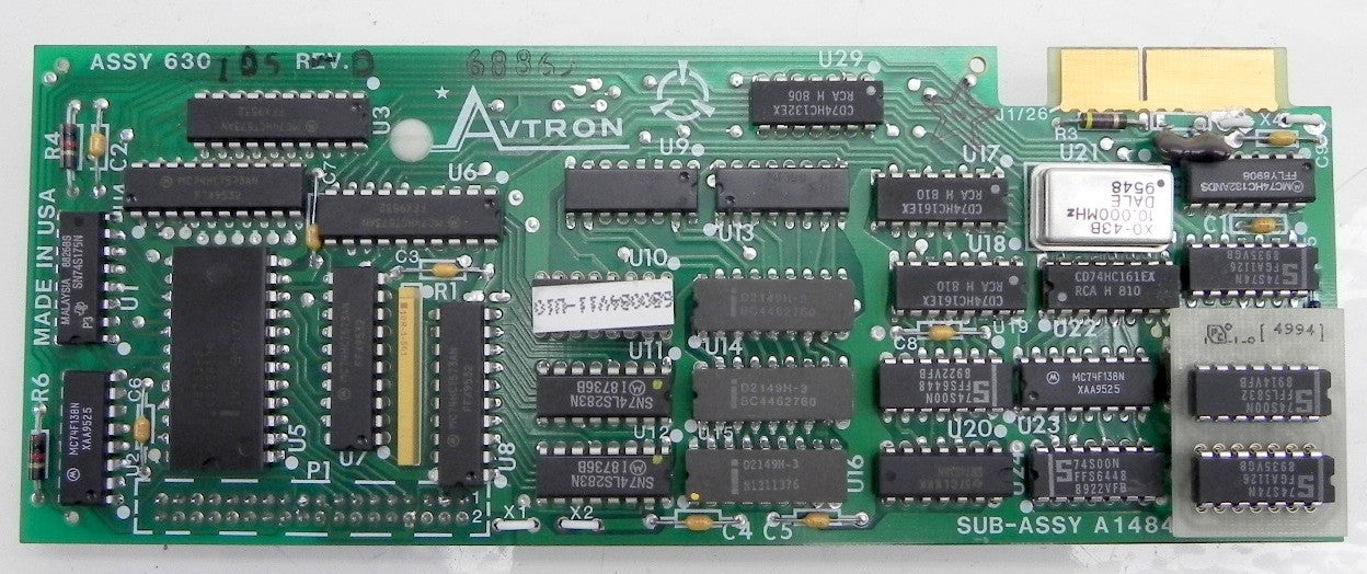 Avtron PC Board 630105 Rev D - Advance Operations