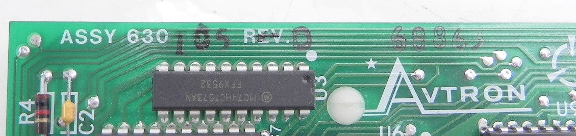 Avtron PC Board 630105 Rev D - Advance Operations