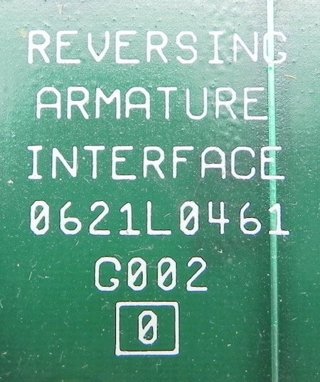 General Electric Reversing Armature Interface 0621L0461 - Advance Operations