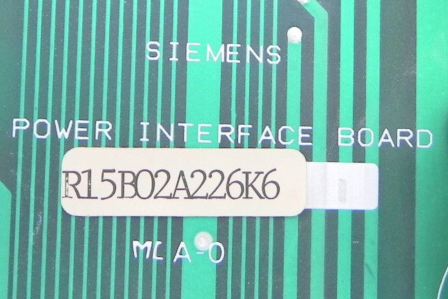 Siemens Power Interface Board R15B02A226K6 - Advance Operations