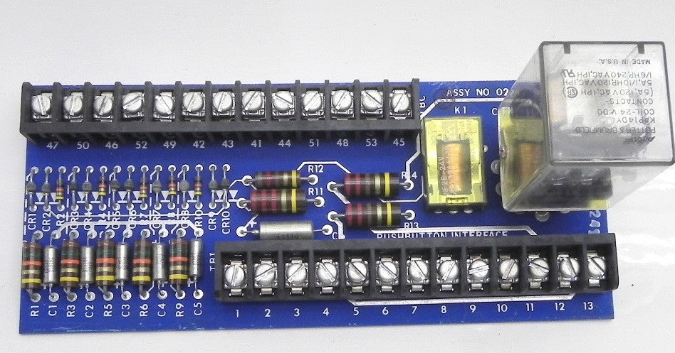 Emerson Push Button Interface Board 02-766310-01 - Advance Operations