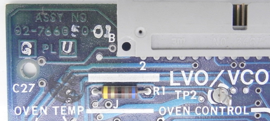 Emerson LVO/VCO Oven Control Board 02-766050-01 - Advance Operations