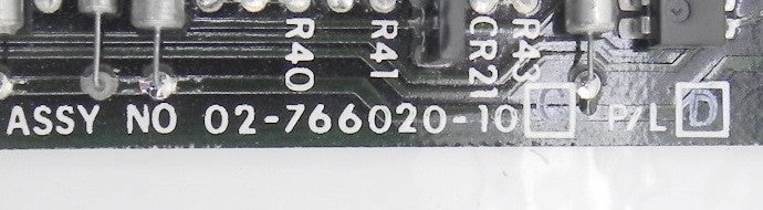 Emerson Control Logic Board 02-766020-10 - Advance Operations