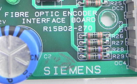 Siemens Fiber Optic Encoder Board Used R15B02-270 - Advance Operations