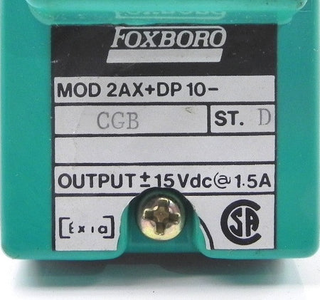 Foxboro PC Board Distribution Power Supply 2AX+DP10-CGB - Advance Operations