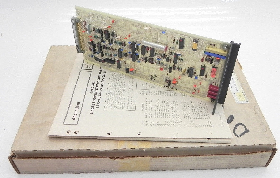 Foxboro Single Loop Interface Board 2AX+FJ - Advance Operations