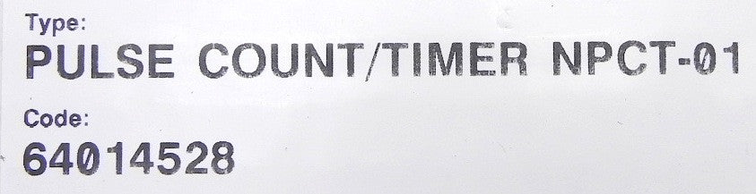 ABB Pulse Counter Timer Unit NPCT-01 64014528 - Advance Operations