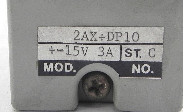 Foxboro Power Distribution Module 2AX+DP10 - Advance Operations