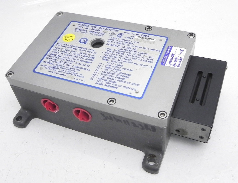 General Monitors Point Gas Detector IR 2000  30500 - Advance Operations