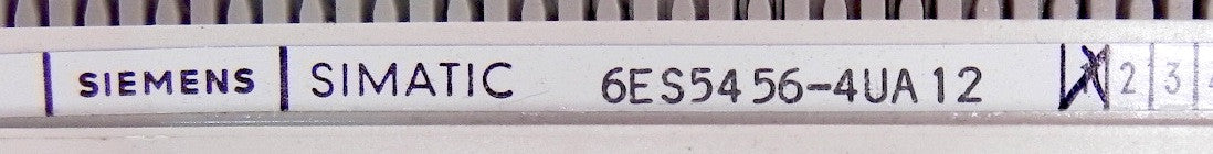 Siemens Digital Output Module 6ES5456 4UA12 - Advance Operations