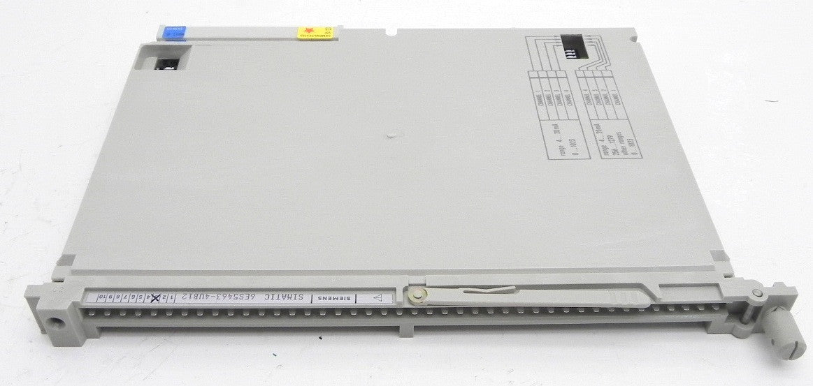 Siemens Analog Input Module 6ES5463 4UB12 Free 1 Year Warranty - Advance Operations