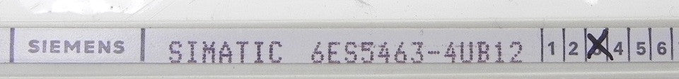 Siemens Analog Input Module 6ES5463 4UB12 Free 1 Year Warranty - Advance Operations