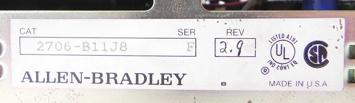 Allen-Bradley Dataliner Message Display Used DL20 - Advance Operations
