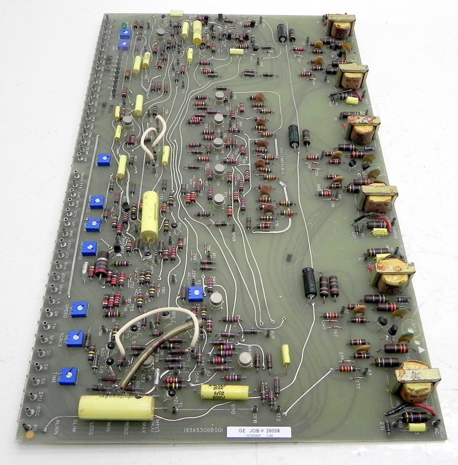 General Electric Main Control Card 193X530BBG01 - Advance Operations