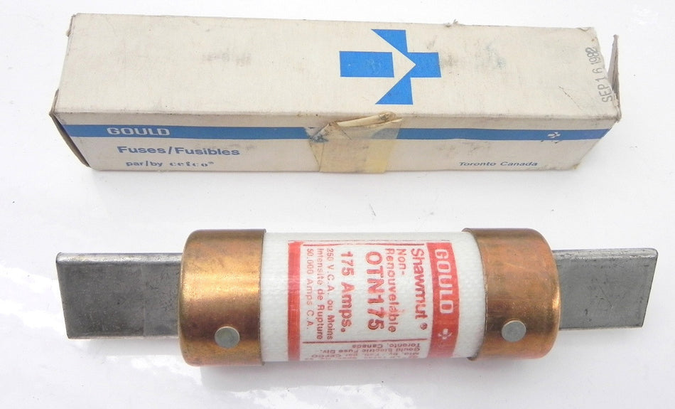 Gould One Time Fuse OTN175 - Advance Operations