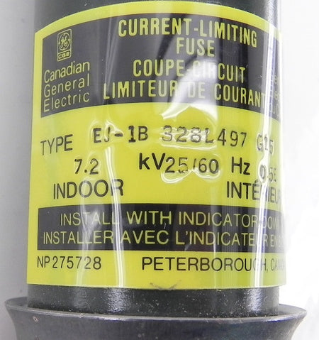 GE Current Limiting Fuse EJ-!B 328L497 G15 - Advance Operations