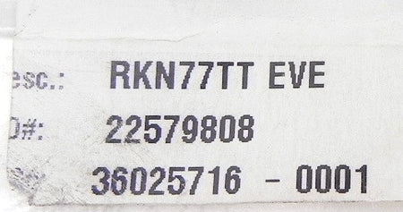 Jamesbury Valve Repait Kit RKN77TT EVE - Advance Operations