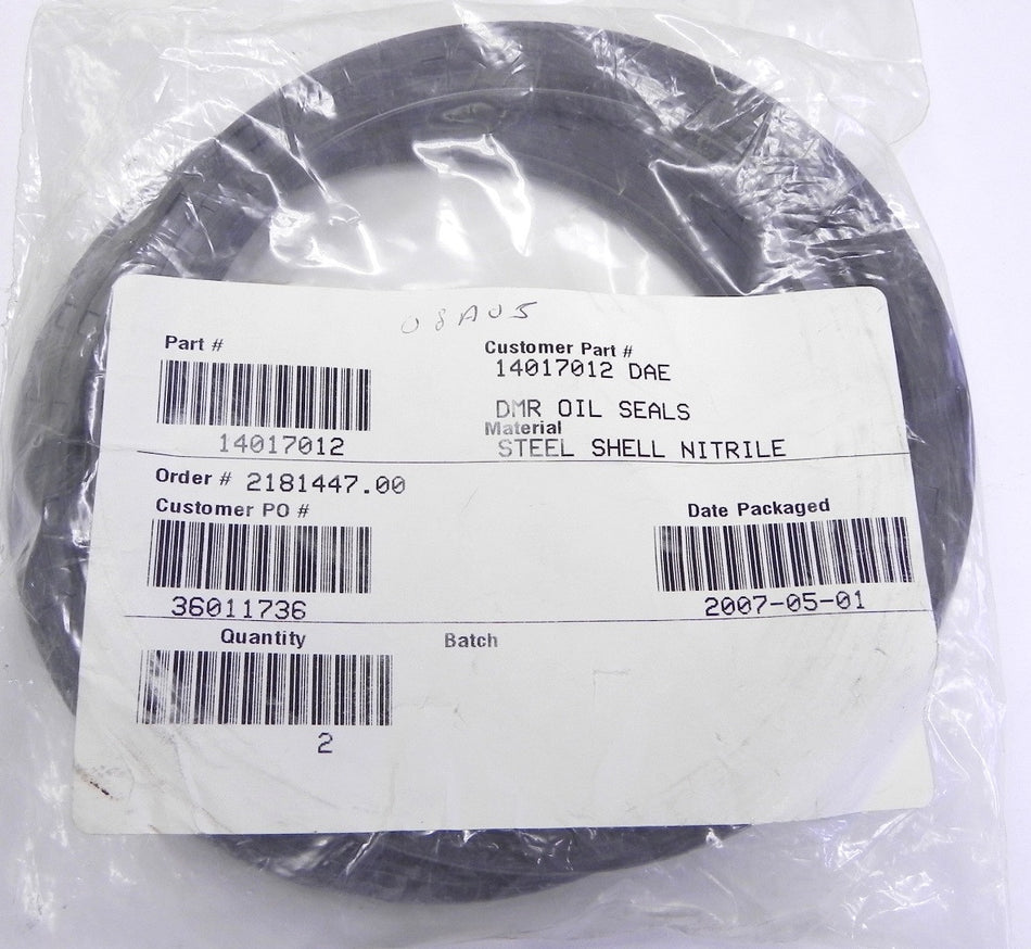 Fargo DMR Oil Seal 14017012 DAE (Qty 2) - Advance Operations
