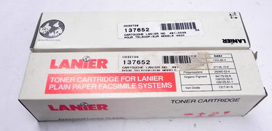 Lanier Black Toner Cartridge 491-0248 (Lot of 2) - Advance Operations