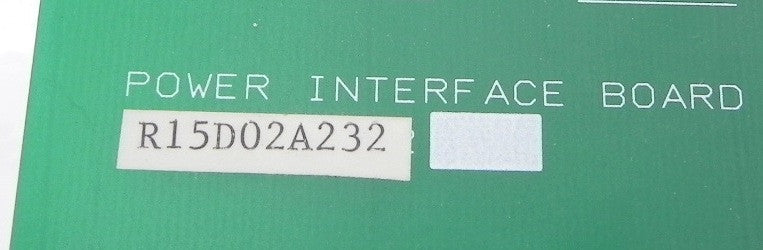 Siemens Power Interface Board R15D02A232 - Advance Operations