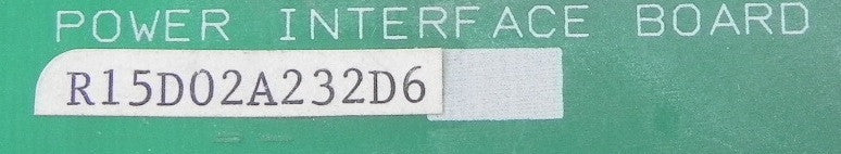 Siemens Power Interface Board Used R15D02A232D6 - Advance Operations