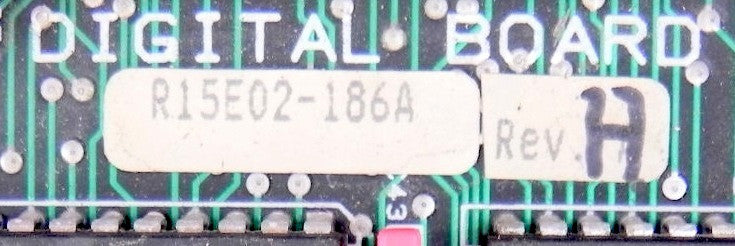 Siemens Digital Board R15E02-186A  Revision H - Advance Operations