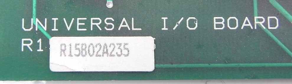 Siemens Universal I/O Board R15B02A235 - Advance Operations