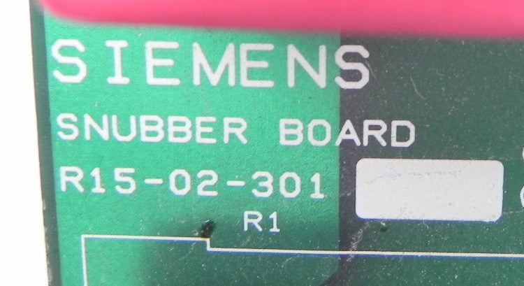Siemens Snubber Board R15-02-301 - Advance Operations