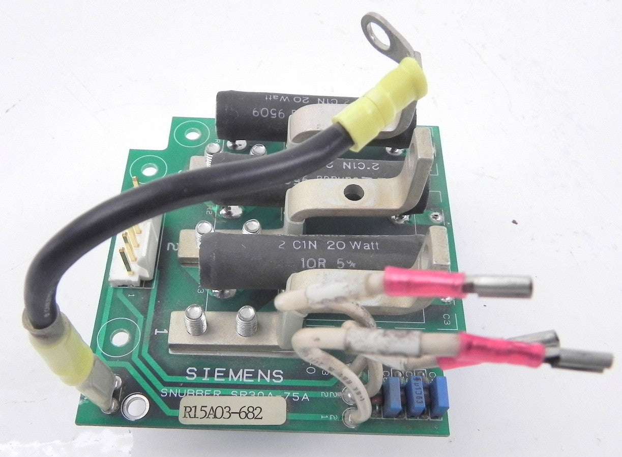 Siemens Snubber Board R15A03-682  SR30A-75A - Advance Operations