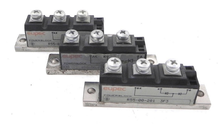 Eupec Power Block R55-00-281 (Lot of 3) - Advance Operations