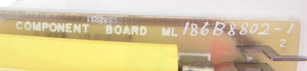 GE Component Board 186B8802-1 - Advance Operations