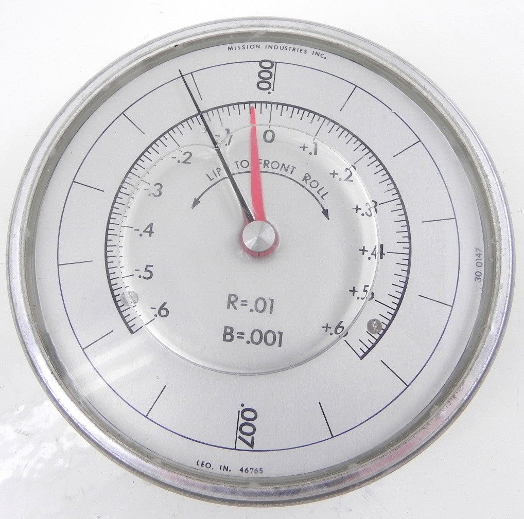 Mission Analog Position Indicator 4.50"  Dial Used - Advance Operations