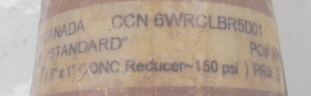 RPS ABCO Fiberglass FRP Concentric Reducer 2" x 1" - Advance Operations