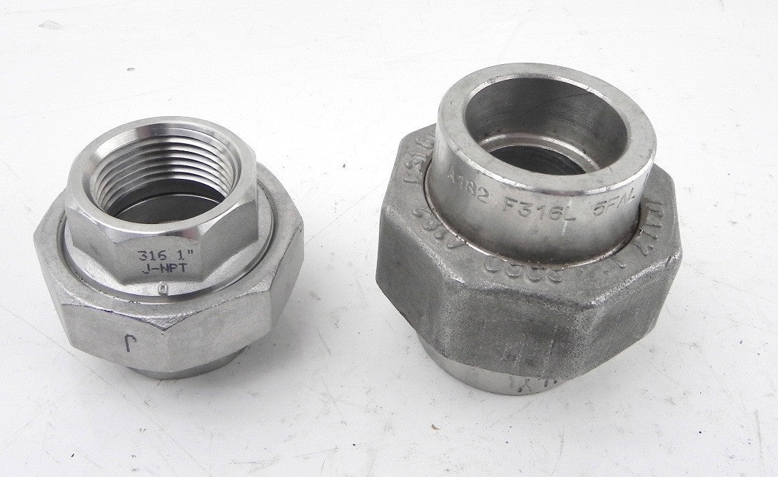 Dixon Stainless Steel Union Fitting 1" (1+1) - Advance Operations