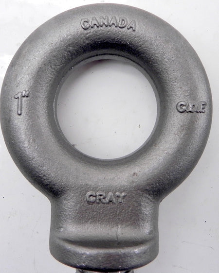 Gray Eye Shoulder Bolt Forged 1" (Lot of 3) - Advance Operations