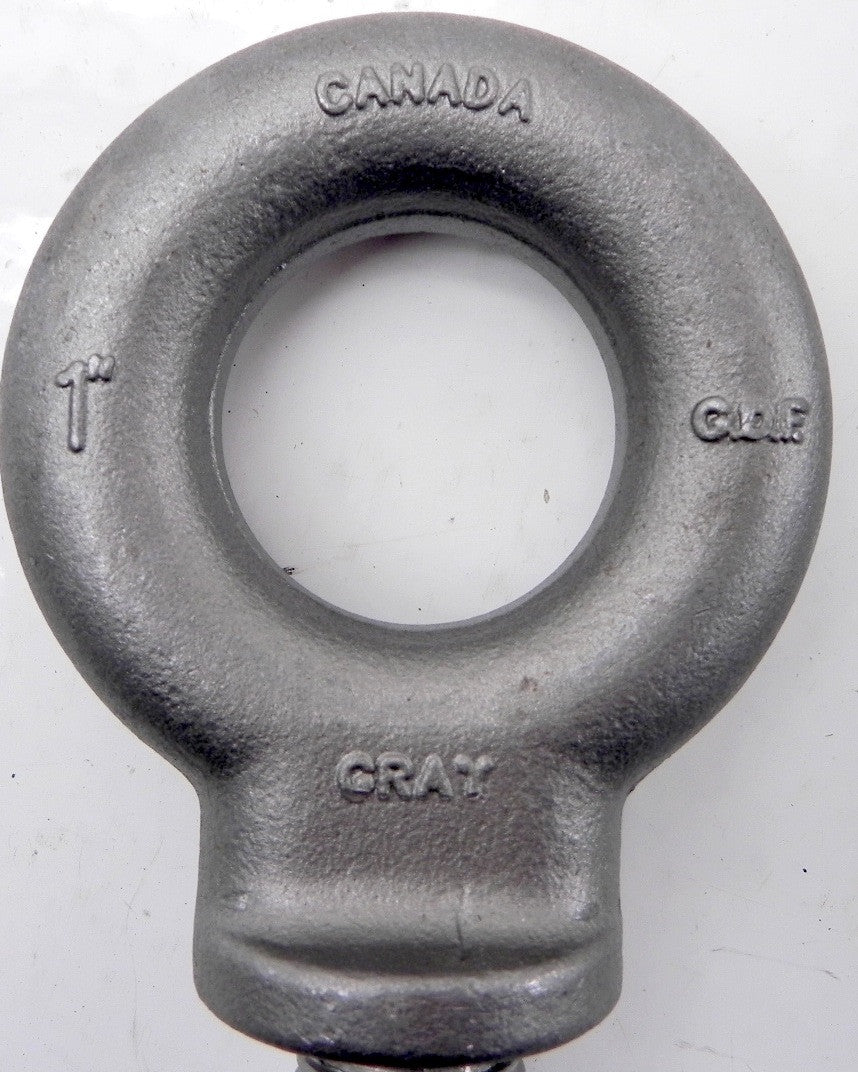 Gray Eye Shoulder Bolt Forged 1" (Lot of 3) - Advance Operations