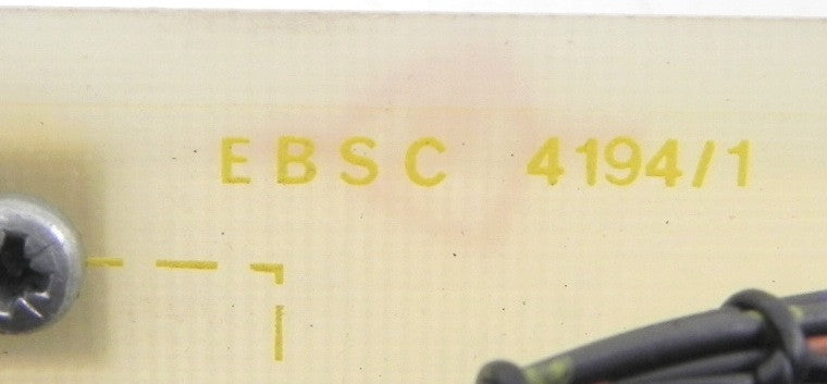 Beckman Power Drive EBSC 4194/1 - Advance Operations