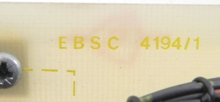 Beckman Power Drive EBSC 4194/1 - Advance Operations