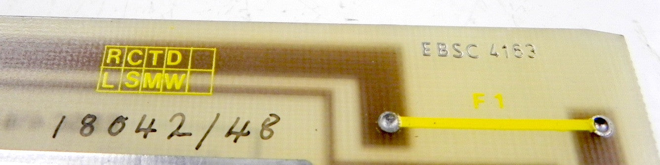 Beckman FUF Drive DFA Board EBSC 4164/1  4163 - Advance Operations