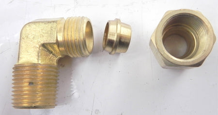 Imperial Brass Compression Elbow 3/8" to 3/8" (16) - Advance Operations