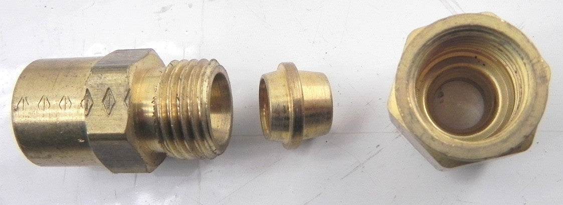 Imperial Brass Compression Elbow 3/8 to 3/8 (16) – Advance Operations
