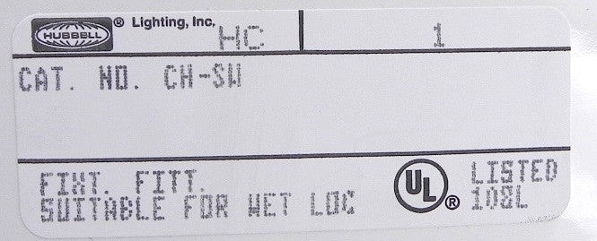 Hubbell Superwatt Tribay Reflector CH-SW - Advance Operations