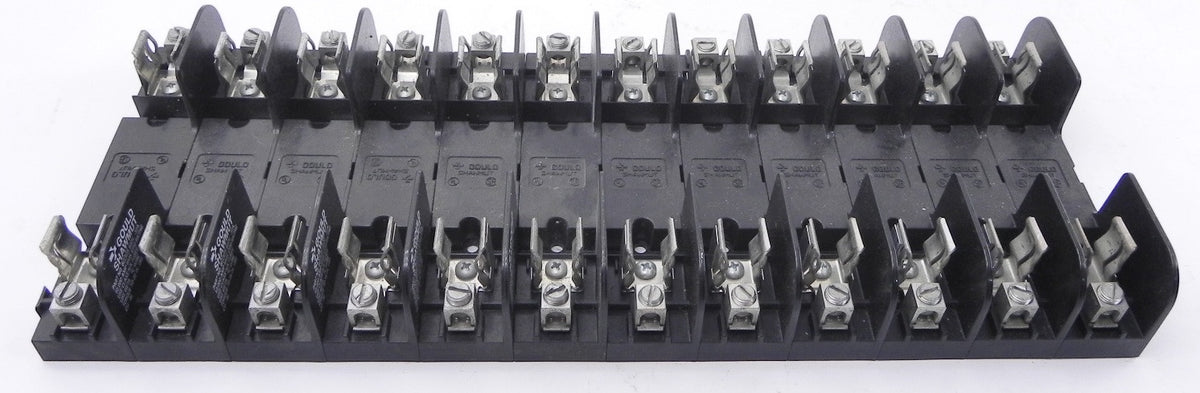 Gould Shawmut 12 Slot Fuse Holder 60305 (Lot of 4) - Advance Operations