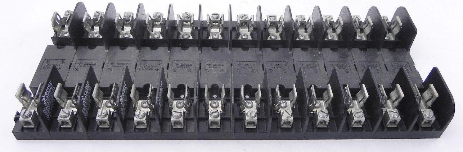 Gould Shawmut 12 Slot Fuse Holder 60305 (Lot of 4) - Advance Operations